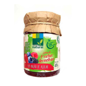 Geleia COOPERNATURAL Frutas Vermelhas s/ Açúcar 180g