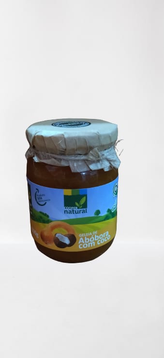 Geleia COOPERNATURAL Abóbora com Coco 300g