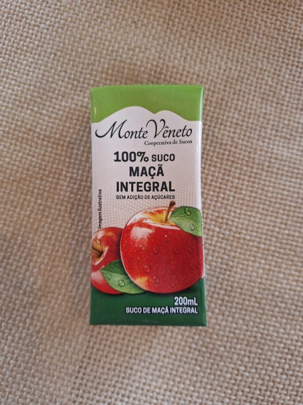 Suco Integral MONTE VÊNETO Maçã 200mL