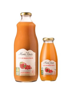 Suco de MAÇÃ E ACEROLA Monte Vêneto 1L